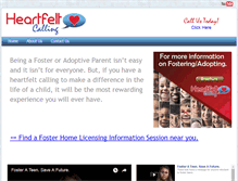 Tablet Screenshot of heartfeltcalling.org
